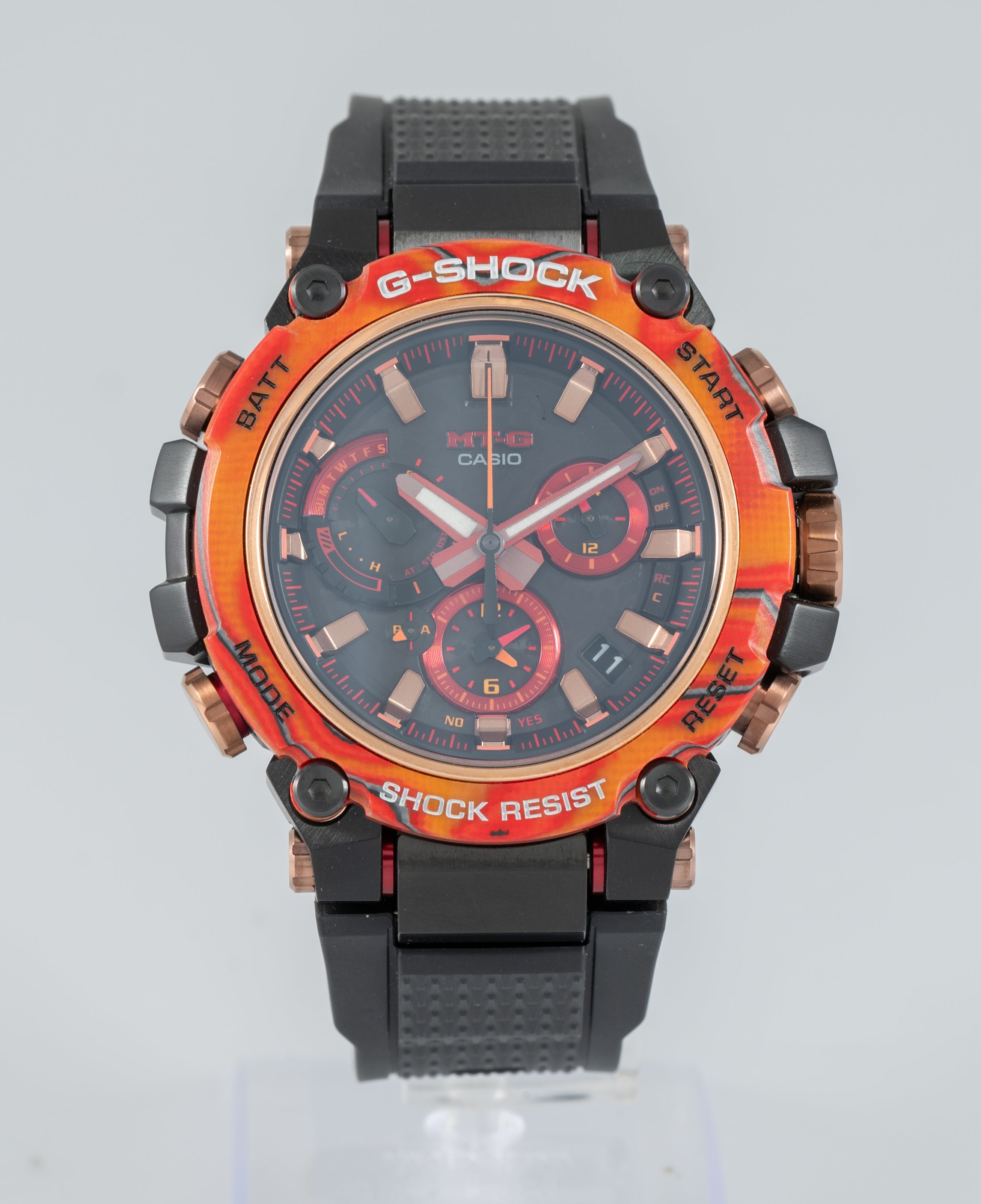 Casio G-Shock 40th Anniversary Flare Red Ref: MTG-B3000FR-1AER