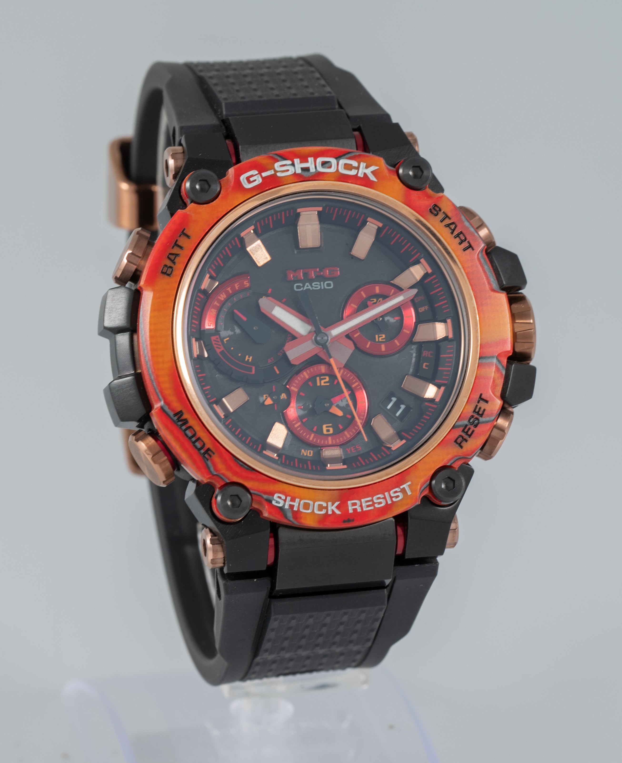 Casio G-Shock 40th Anniversary Flare Red Ref: MTG-B3000FR-1AER