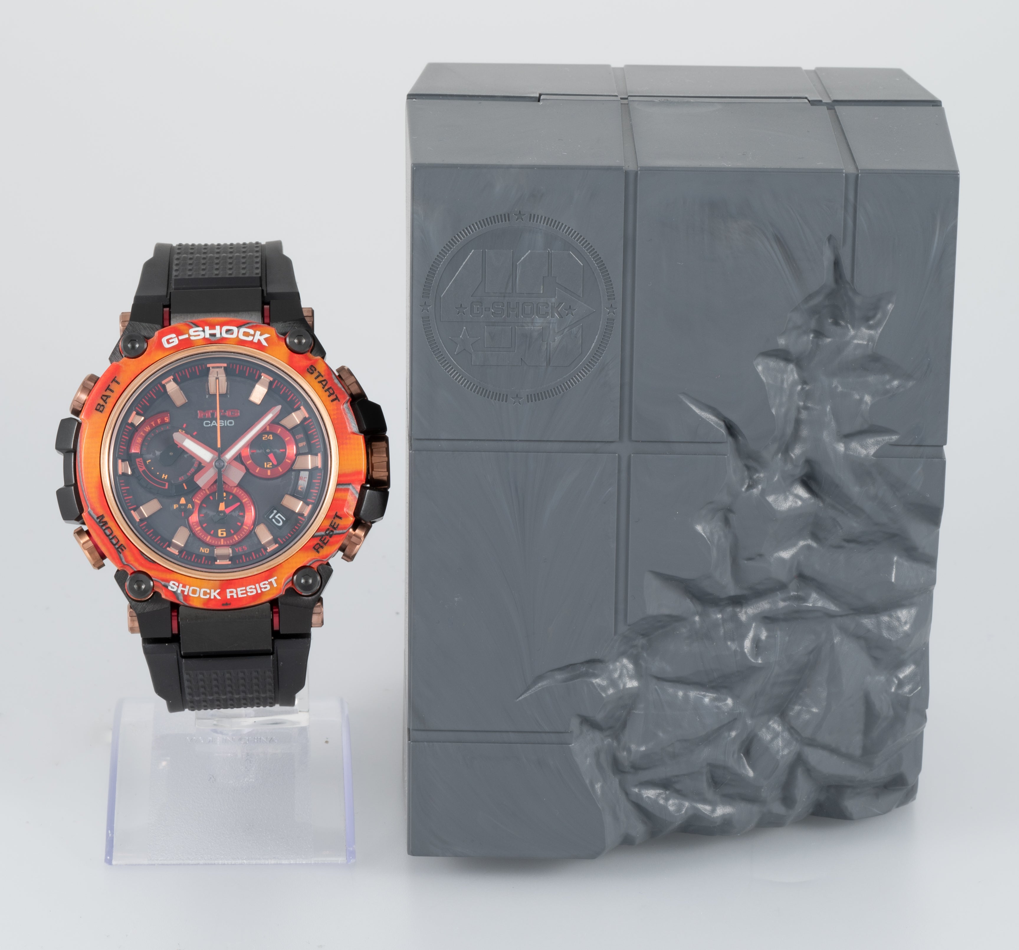 Casio G-Shock 40th Anniversary Flare Red Ref: MTG-B3000FR-1AER