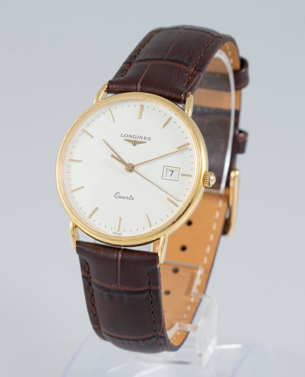 Longines Quartz Yellow Gold 18k Ref: L7.990.6