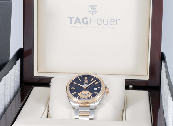 Tag Heuer Grand Carrera Calibre 6 Automatic Steel and Yellow Gold Ref: WAV515A.BD0903