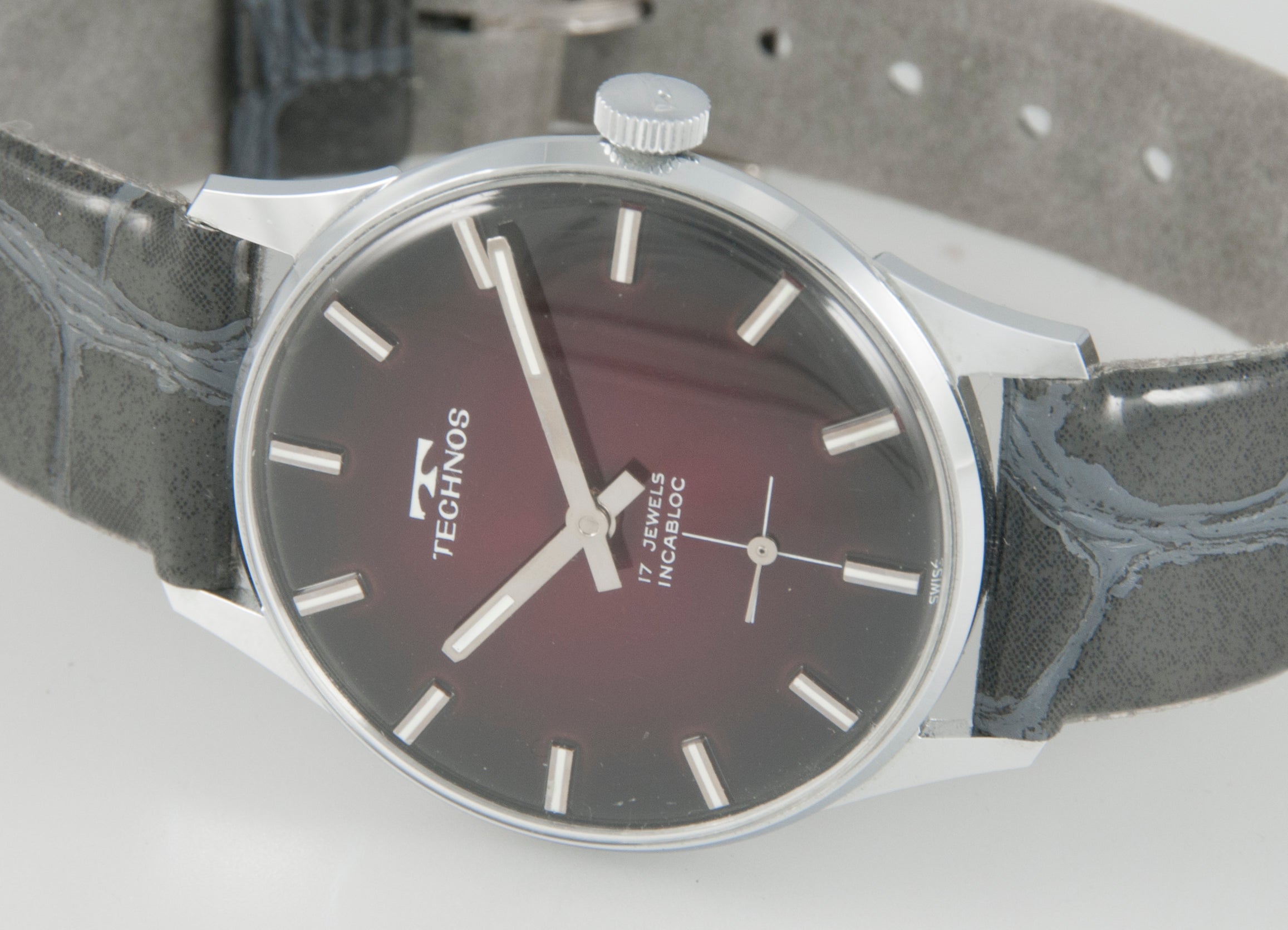 Technos Vintage Steel 34mm Ref: 498-0012