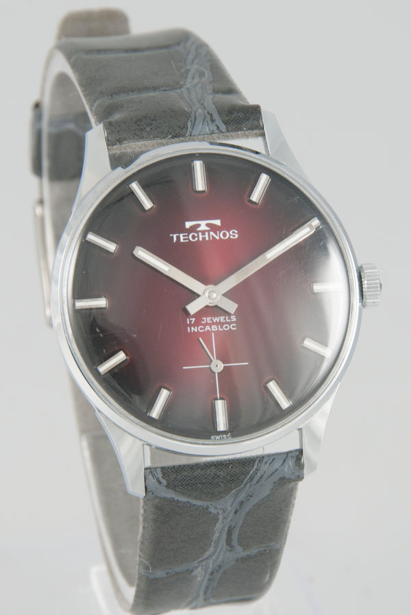 Technos Vintage Steel 34mm Ref: 498-0012