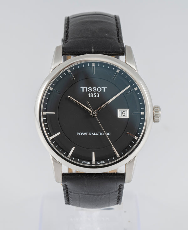 Tissot Luxury Powermatic 80 Black Dial Ref: T086.407.16.051.00 T086407A