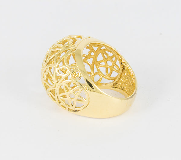 Anillo Tous oro amarillo 18k