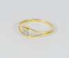 Anillo Tous oro amarillo 18k y diamantes