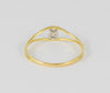 Anillo Tous oro amarillo 18k y diamantes