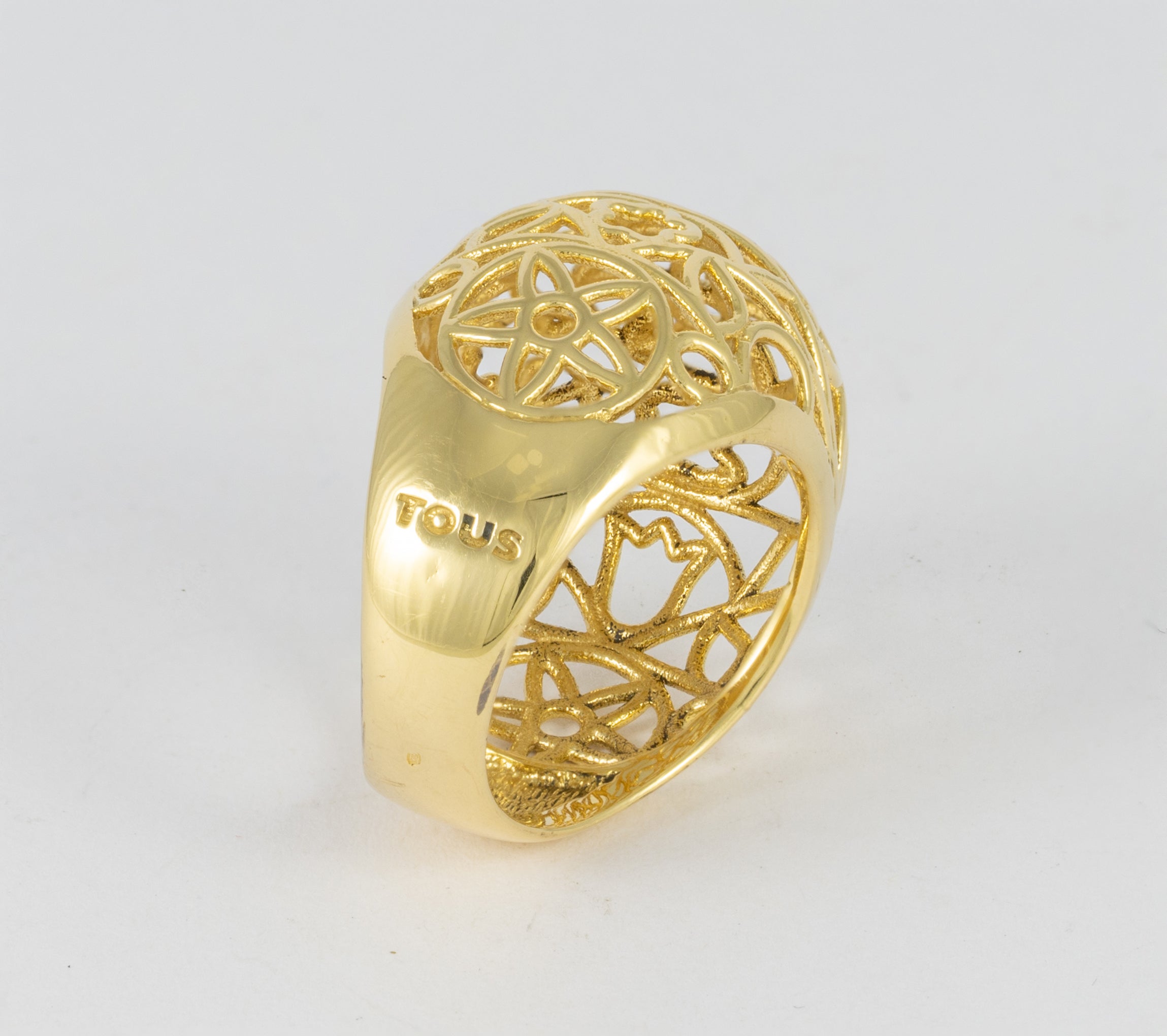 Anillo Tous oro amarillo 18k