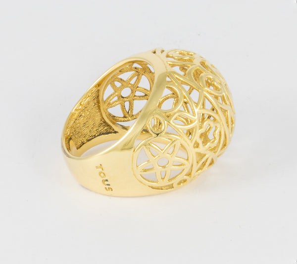 Anillo Tous oro amarillo 18k