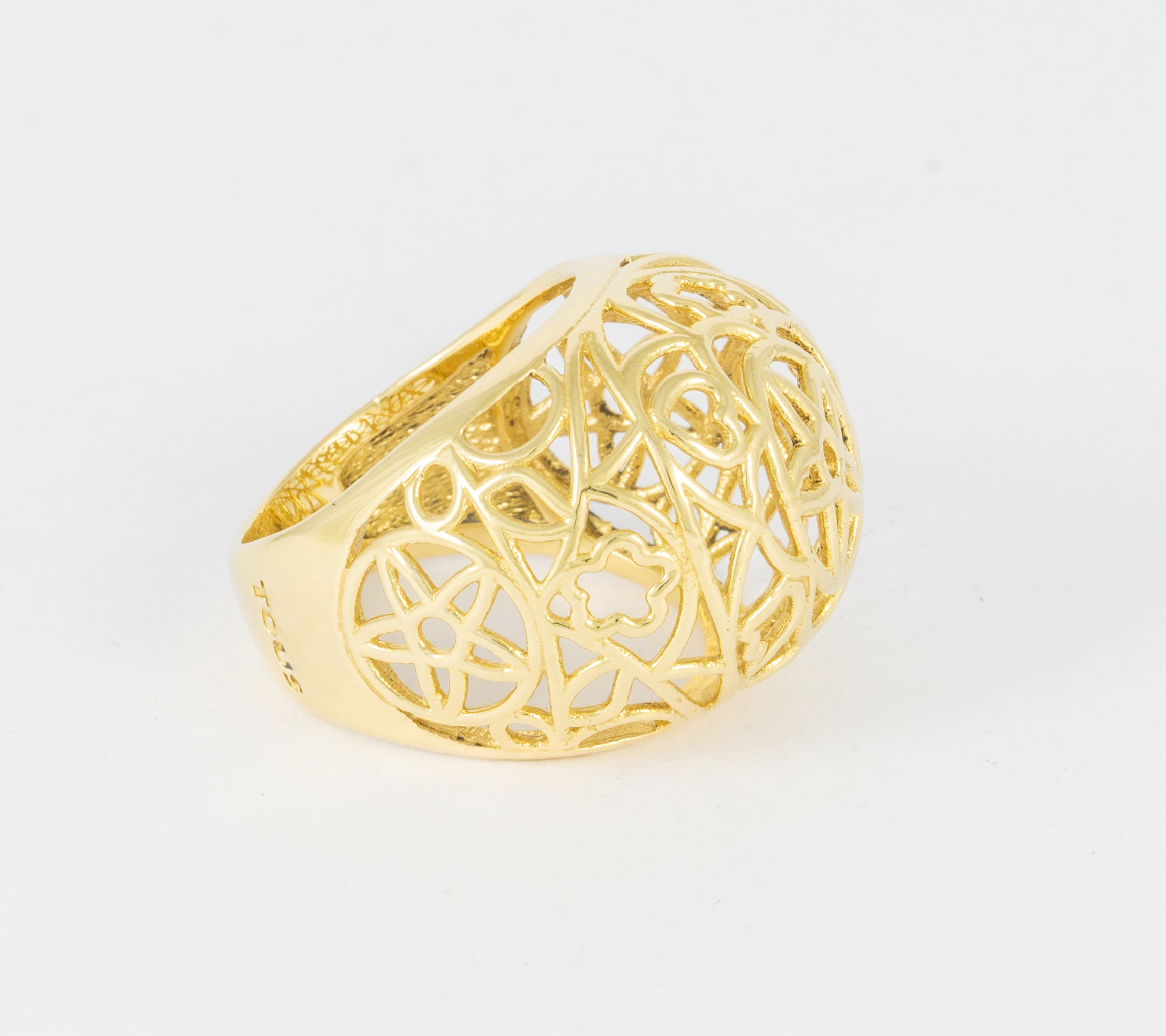 Anillo Tous oro amarillo 18k