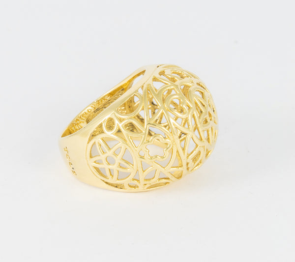 Anillo Tous oro amarillo 18k