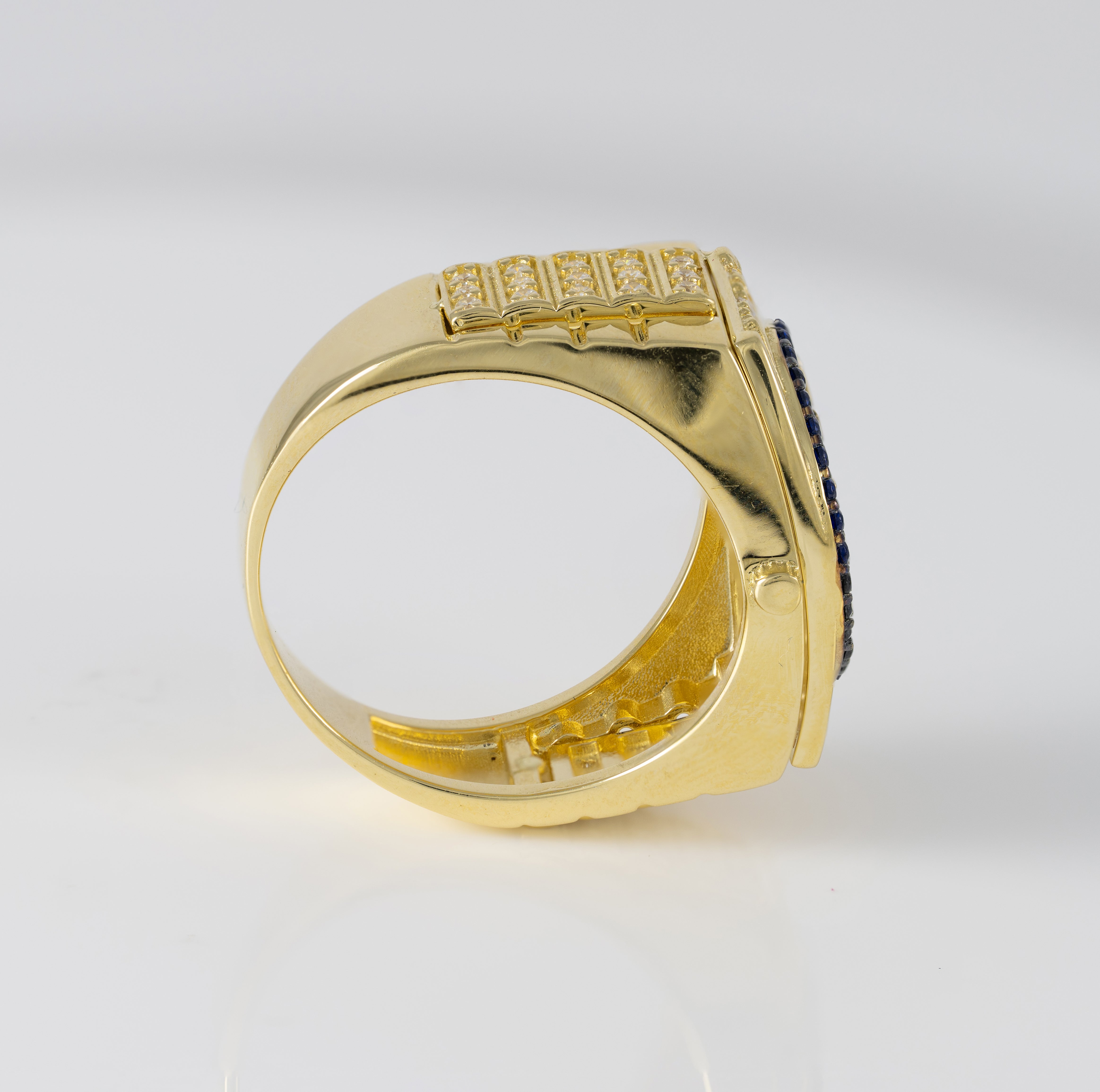 Anillo oro amarillo 18k