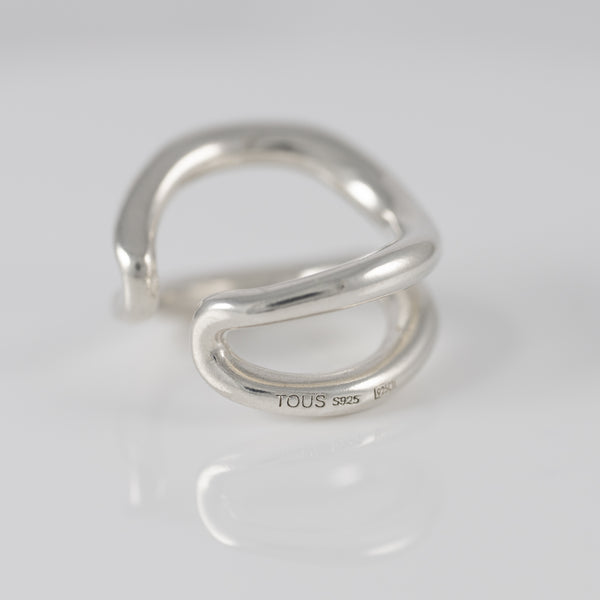 Anillo Tous de plata 925 Hav