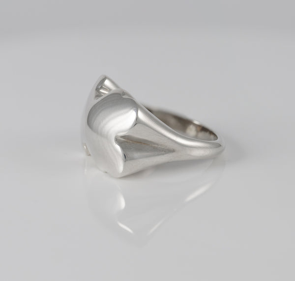 Anillo Tous de plata 925 Oso Bold Motif