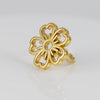 Anillo Tous Flor Plata Vermeil