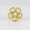 Anillo Tous Flor Plata Vermeil