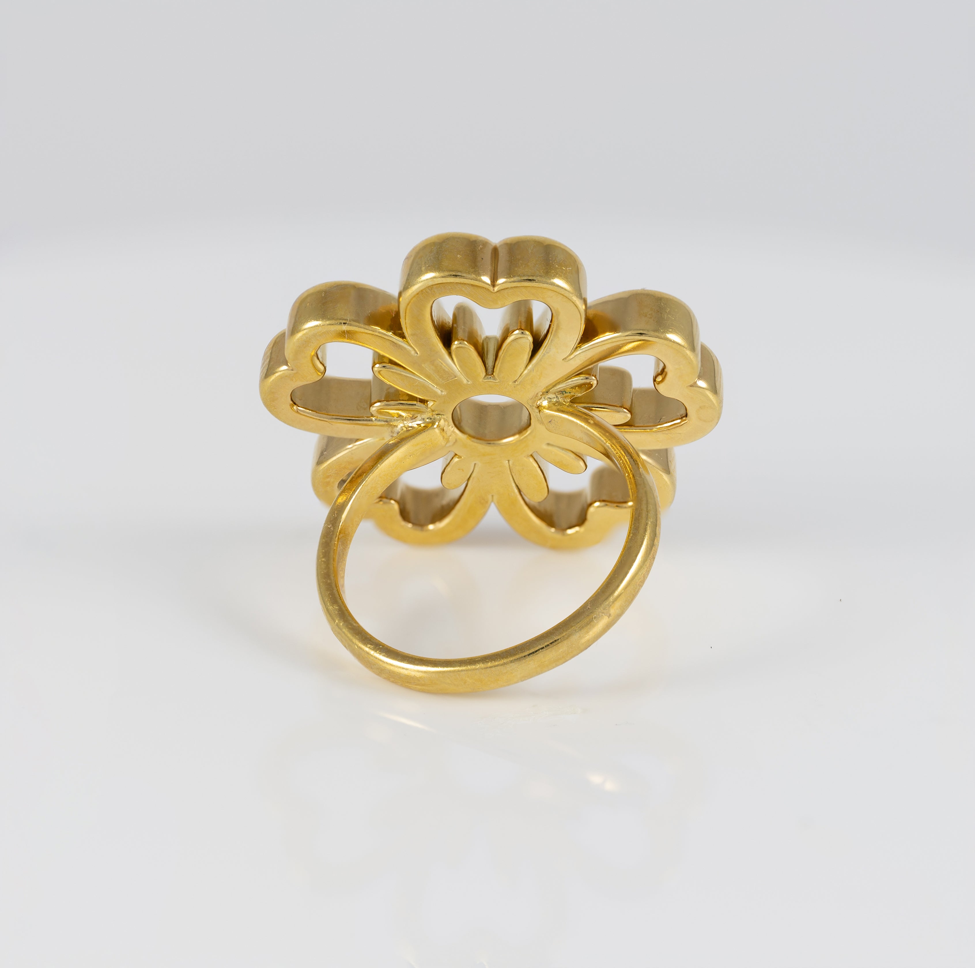 Anillo Tous Flor Plata Vermeil