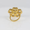 Anillo Tous Flor Plata Vermeil