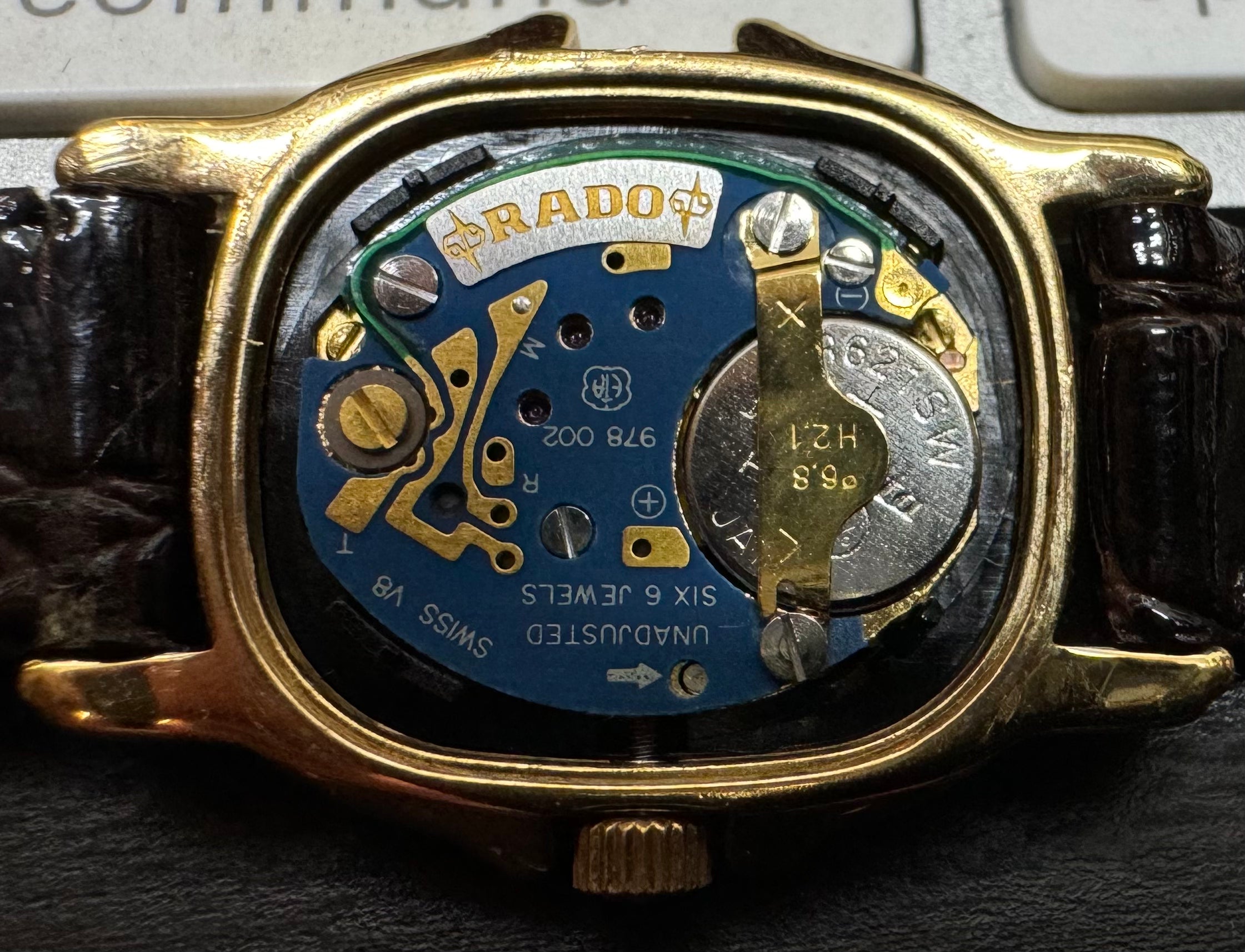 Rado Vintage Quartz Goldplated Ref: 133.5312.2