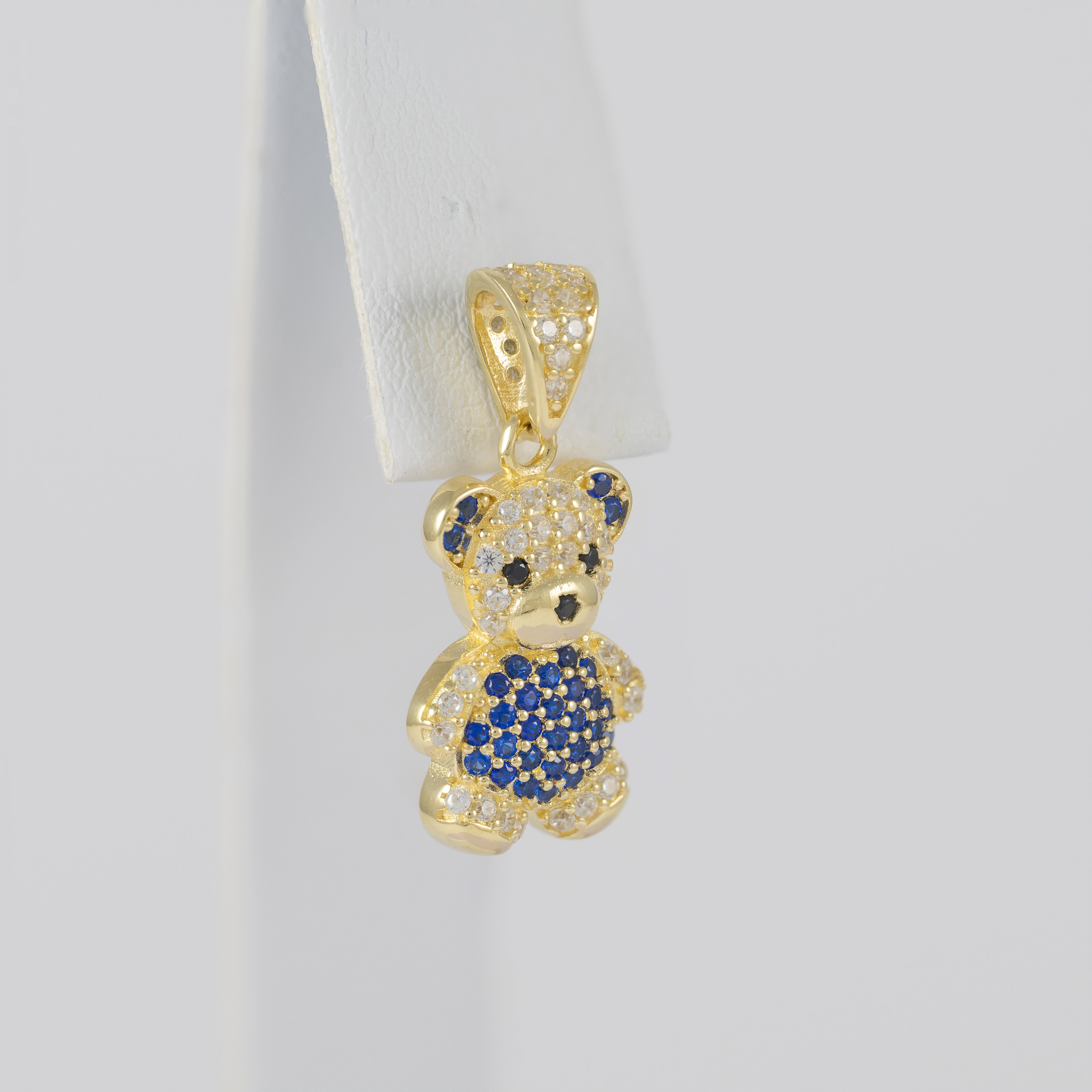 Colgante Oso en oro amarillo 18k