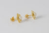 Pendientes Tous Flor oro amarillo 18k con perlas