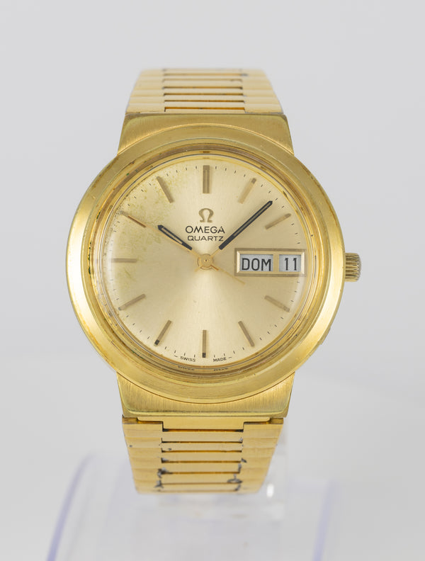 Omega Day Date Quartz Plaque or G 20 Microns Ref: 196.0058 396.0843