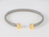 Pulsera Tous en oro amarillo 18k y acero Sweet Dolls