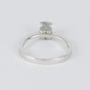 Anillo Tous en oro blanco 18k con brillante 0.18ct - Mayka Jewels